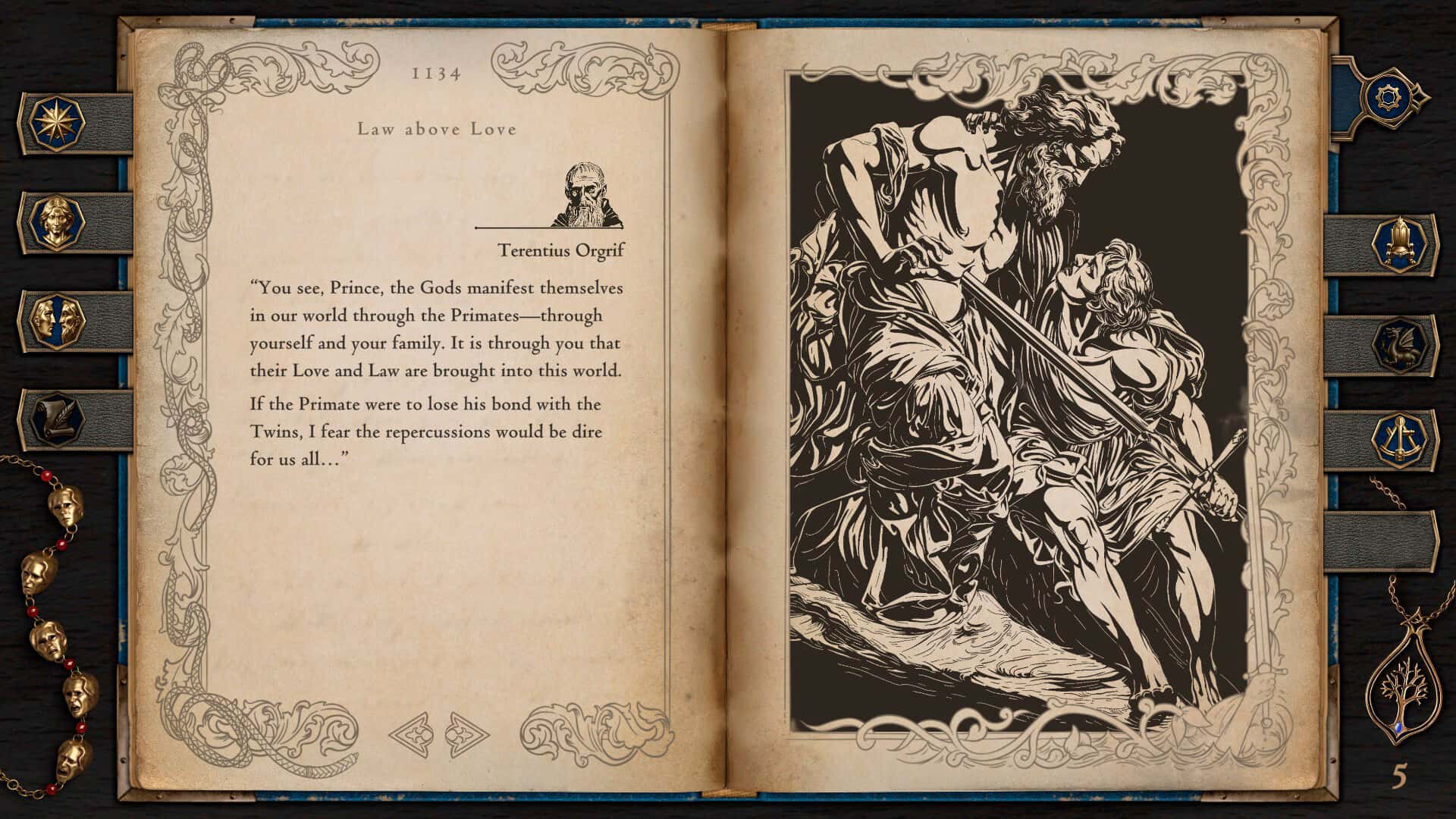 杰里安王子的生平和苦难 The Life and Suffering of Prince Jerian 中文版插画